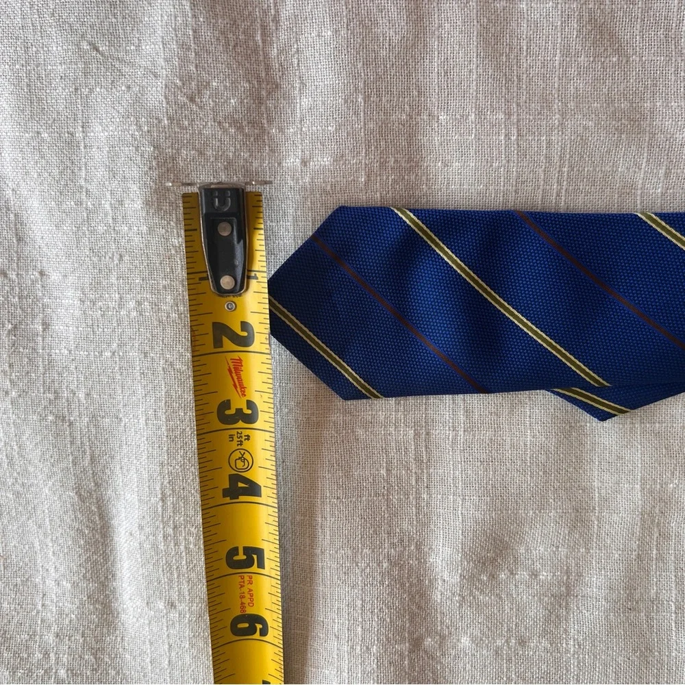 Blue tie for a small boy